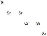 Chromium pentastrontium Struktur