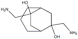 6,8-Bis(aminomethyl)bicyclo[3.2.2]nonane-6,8-diol Struktur