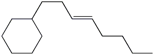 1-Cyclohexyl-3-octene Struktur