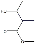 2-Methylene-3-hydroxybutyric acid methyl ester Struktur