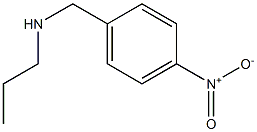 N-(4-Nitrobenzyl)-1-propanamine Struktur