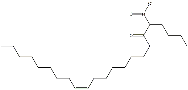 (Z)-5-Nitro-14-tricosen-6-one Struktur