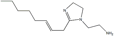 1-(2-Aminoethyl)-2-(2-octenyl)-2-imidazoline Struktur