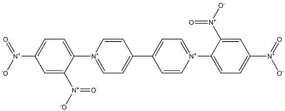 1,1'-Bis(2,4-dinitrophenyl)-4,4'-bipyridinium Struktur