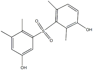 3,3'-Dihydroxy-2,5',6,6'-tetramethyl[sulfonylbisbenzene] Struktur