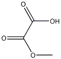 Oxalic acid hydrogen 1-methyl ester Struktur