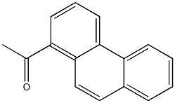 1-Acetylphenanthrene Struktur