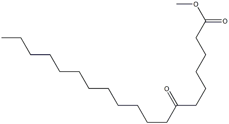 7-Oxononadecanoic acid methyl ester Struktur