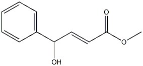 4-Hydroxy-4-phenylcrotonic acid methyl ester Struktur