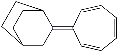 2-(2,4,6-Cycloheptatrien-1-ylidene)bicyclo[2.2.2]octane Struktur