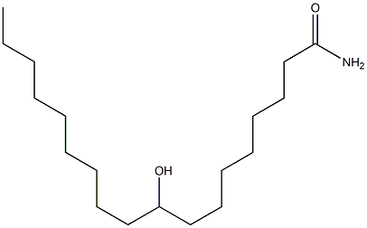 9-Hydroxyoctadecanamide Struktur