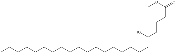 5-Hydroxytricosanoic acid methyl ester Struktur