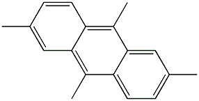 2,6,9,10-Tetramethylanthracene Struktur