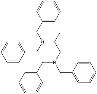 2,3-Bis(dibenzylamino)butane Struktur