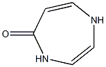 1,4-Dihydro-5H-1,4-diazepin-5-one Struktur