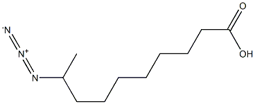 9-Azidodecanoic acid Struktur