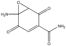 6-Amino-2,5-dioxo-7-oxabicyclo[4.1.0]hept-3-ene-3-carboxamide Struktur