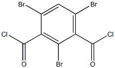 2,4,6-Tribromoisophthalic acid dichloride Struktur