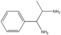 1-Phenyl-1,2-propanediamine Struktur