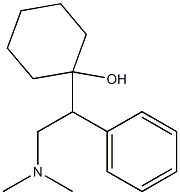 1-[1-(Phenyl)-2-dimethylaminoethyl]cyclohexanol Struktur