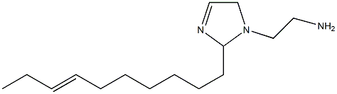 1-(2-Aminoethyl)-2-(7-decenyl)-3-imidazoline Struktur