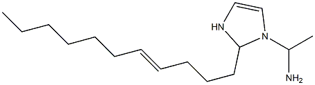 1-(1-Aminoethyl)-2-(4-undecenyl)-4-imidazoline Struktur