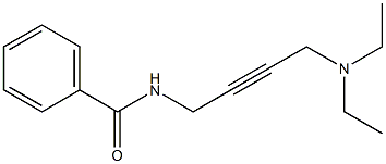 N-[4-(Diethylamino)-2-butynyl]benzamide Struktur