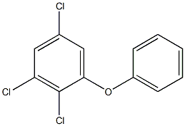 2,3,5-Trichlorodiphenyl ether Struktur