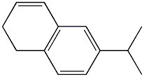 1,2-Dihydro-6-isopropylnaphthalene Struktur