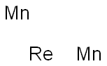 Dimanganese rhenium Struktur