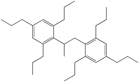 2,2'-(1,2-Propanediyl)bis(1,3,5-tripropylbenzene) Struktur