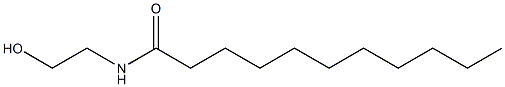 N-(2-Hydroxyethyl)undecanamide Struktur