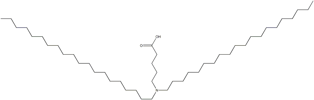 5-(Diicosylamino)valeric acid Struktur