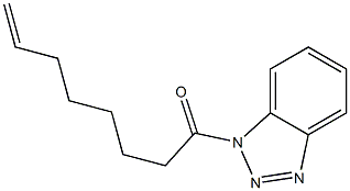 1-(7-Octenoyl)-1H-benzotriazole Struktur