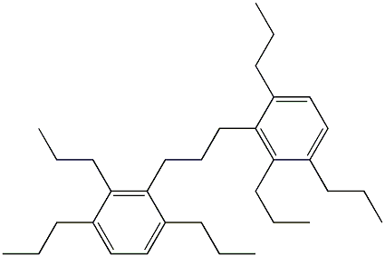 3,3'-(1,3-Propanediyl)bis(1,2,4-tripropylbenzene) Struktur