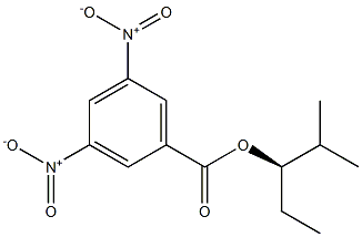 (-)-3,5-Dinitrobenzoic acid (R)-2-methylpentane-3-yl ester Struktur