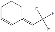 2-(2-Cyclohexen-1-ylidene)-1,1,1-trifluoroethane Struktur