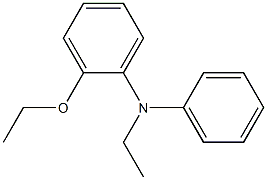 N-Ethyl-N-(2-ethoxyphenyl)aniline Struktur