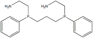 3,7-Diphenyl-3,7-diphosphanonane-1,9-diamine Struktur