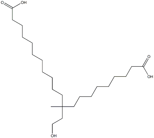 Dinonanoic acid 1-(2-hydroxyethyl)-1-methyl-1,3-propanediyl ester Struktur