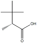 (2R)-2,3,3-Trimethylbutanoic acid Struktur