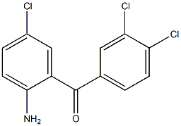 3,4,5'-Trichloro-2'-aminobenzophenone Struktur