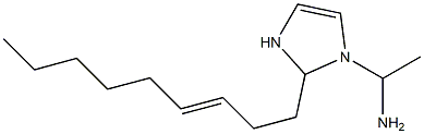 1-(1-Aminoethyl)-2-(3-nonenyl)-4-imidazoline Struktur