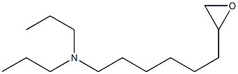 N,N-Dipropyl-7-octen-1-amine oxide Struktur