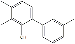 3,3',4-Trimethylbiphenyl-2-ol Struktur