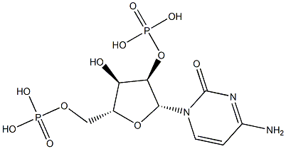 Cytidine 2',5'-bisphosphoric acid Struktur