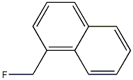 Fluoro(1-naphtyl)methane Struktur