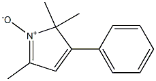 2,2,5-Trimethyl-3-phenyl-2H-pyrrole 1-oxide Struktur