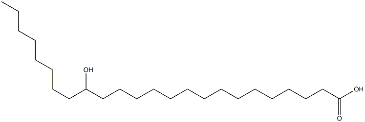 16-Hydroxytetracosanoic acid Struktur