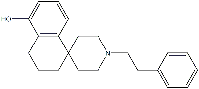 1-Phenethylspiro[piperidine-4,1'-tetralin]-5'-ol Struktur